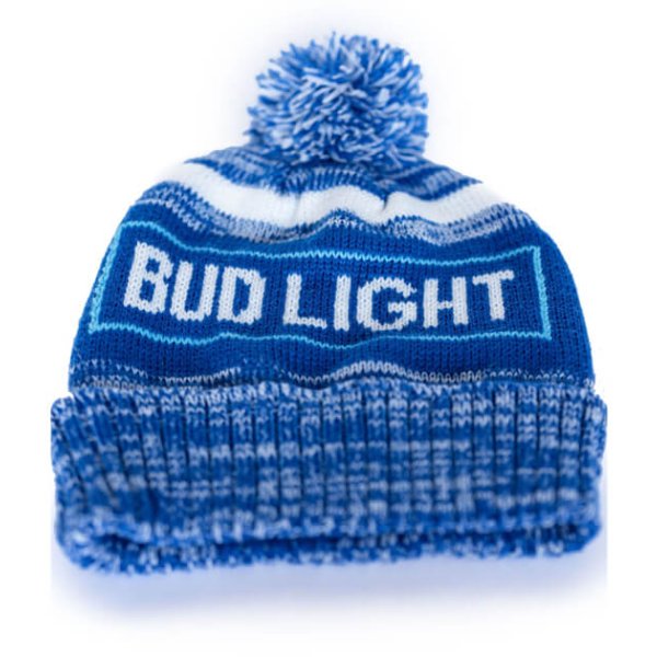 Tuque ultra moelleuse à pom pom Bud Light