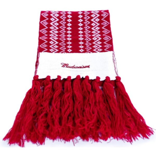 Budweiser Knitted Scarf
