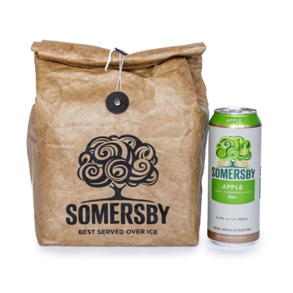 Somersby Kraft Paper Cooler Bag