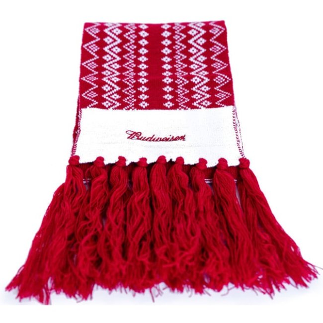 Budweiser Knitted Scarf