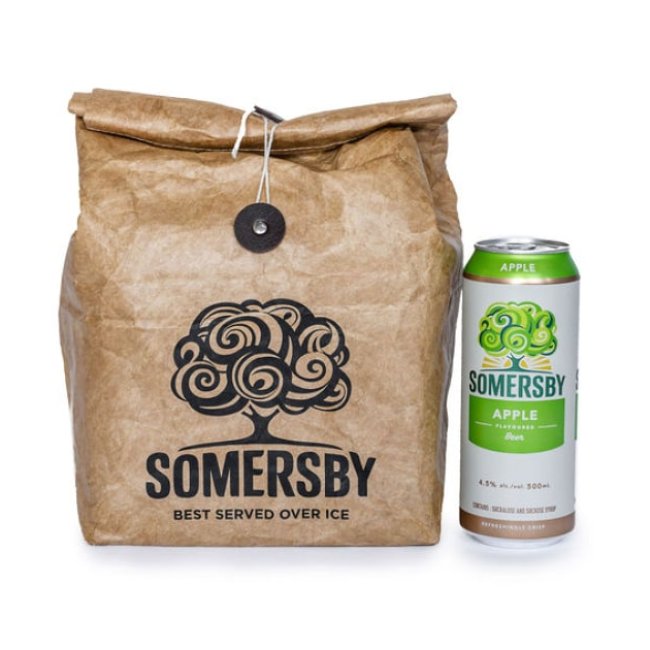 Somersby Kraft Paper Cooler Bag
